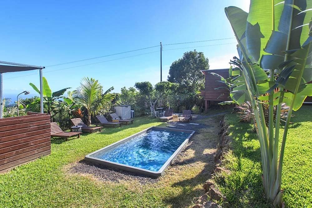 L'Escapade Creole Jacuzzi Privatif Bungalow Bananier Saint-Joseph Exterior photo